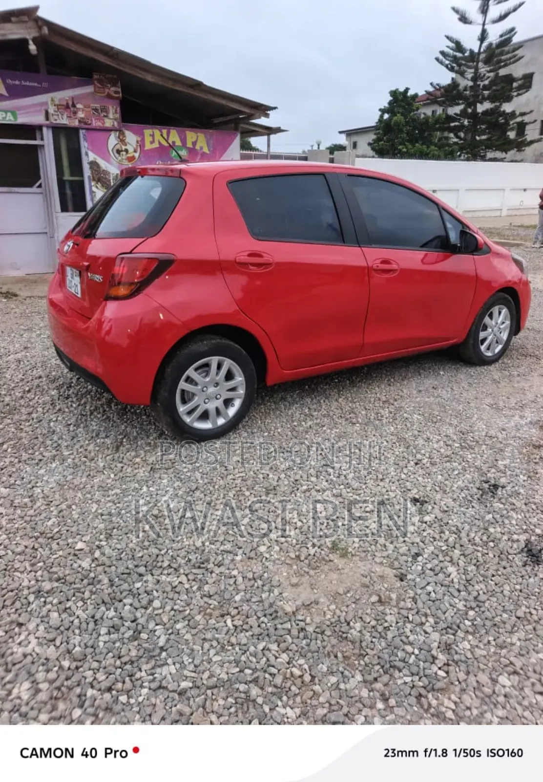Toyota Yaris 2016 Red
