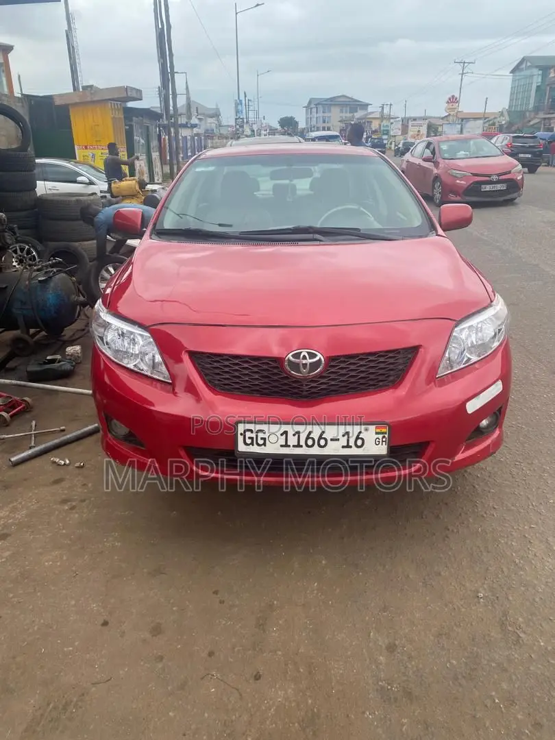 Toyota Corolla LE 2007 Red