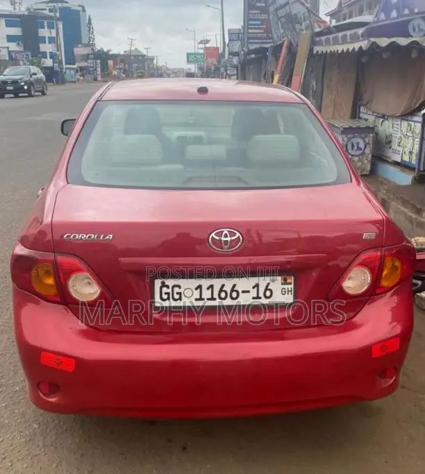Toyota Corolla LE 2007 Red