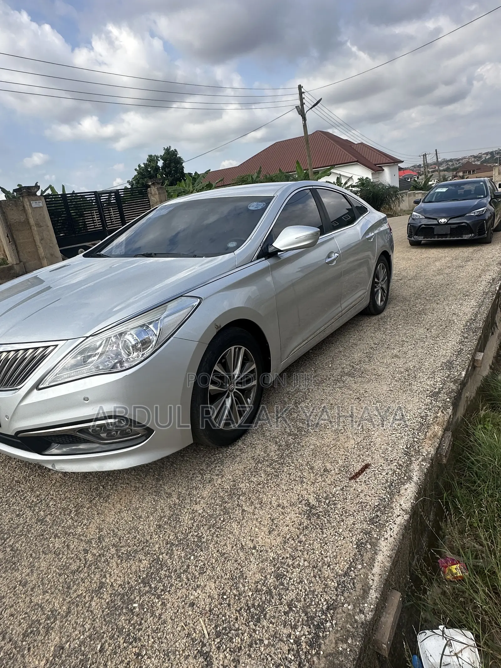 Hyundai Grandeur 2015 Silver