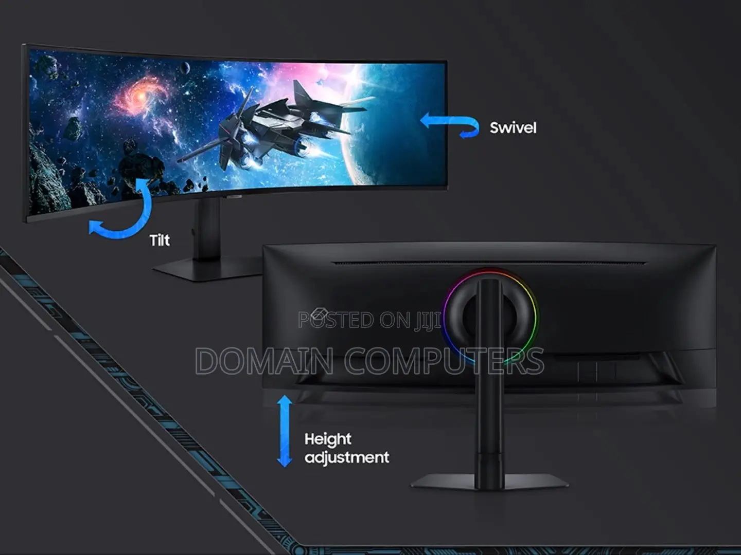 Samsung Odyssey G9 Dual QHD 49 Inches Curved Gaming Monitor Brand New