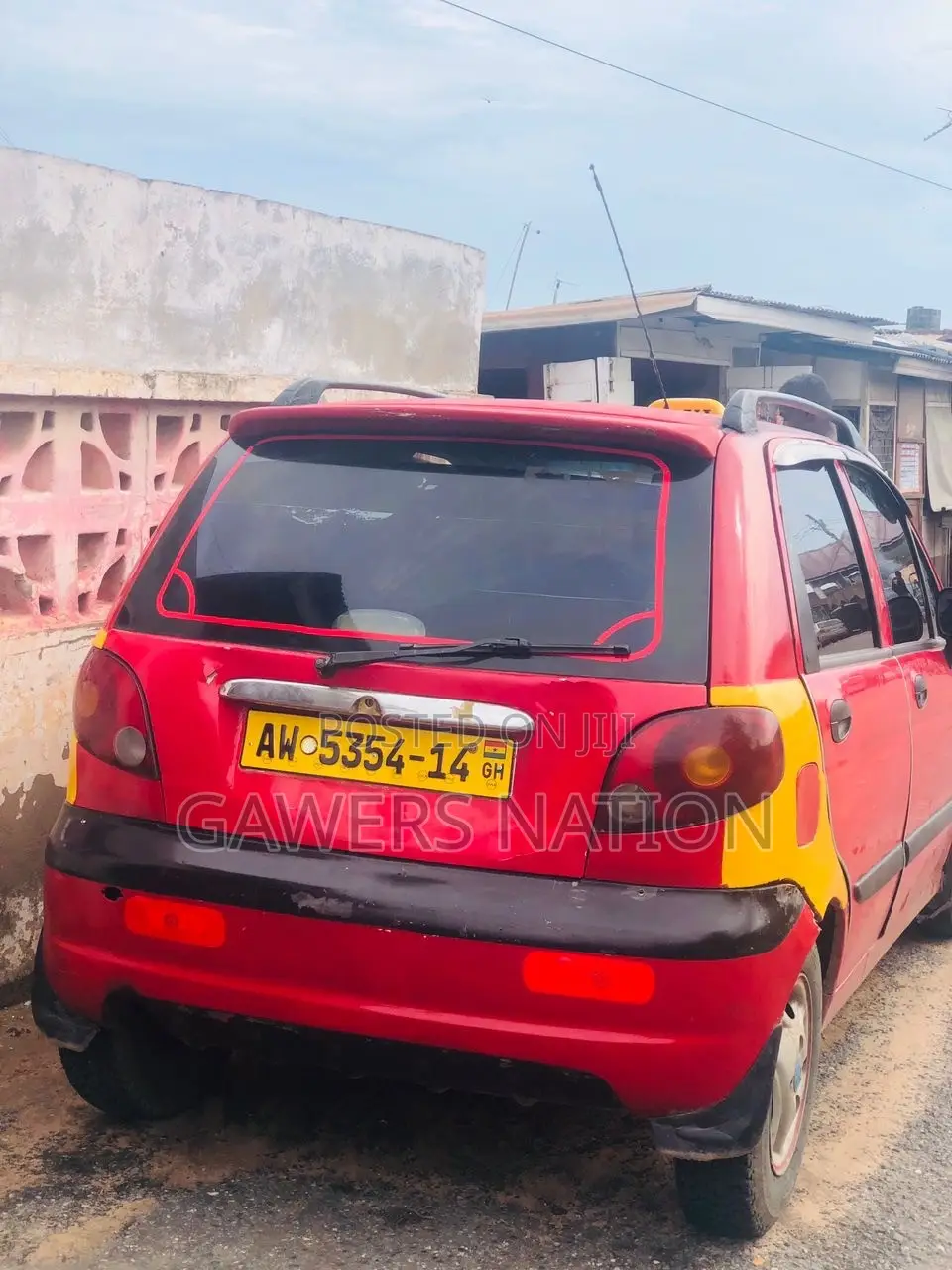 Daewoo Matiz 2014 Yellow