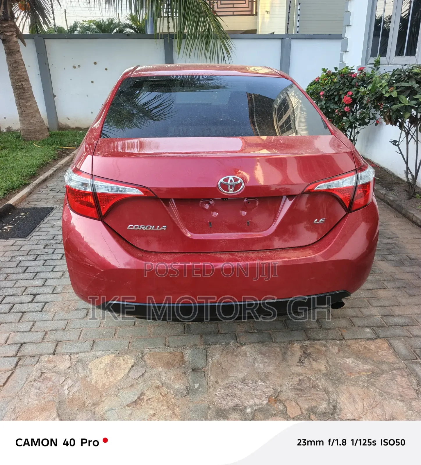 Toyota Corolla 2014 Red