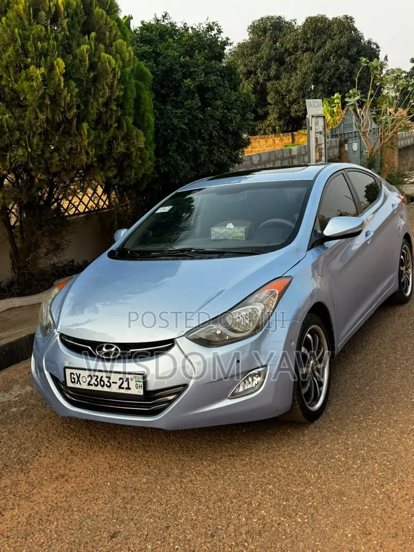 Hyundai Elantra 2013 Blue