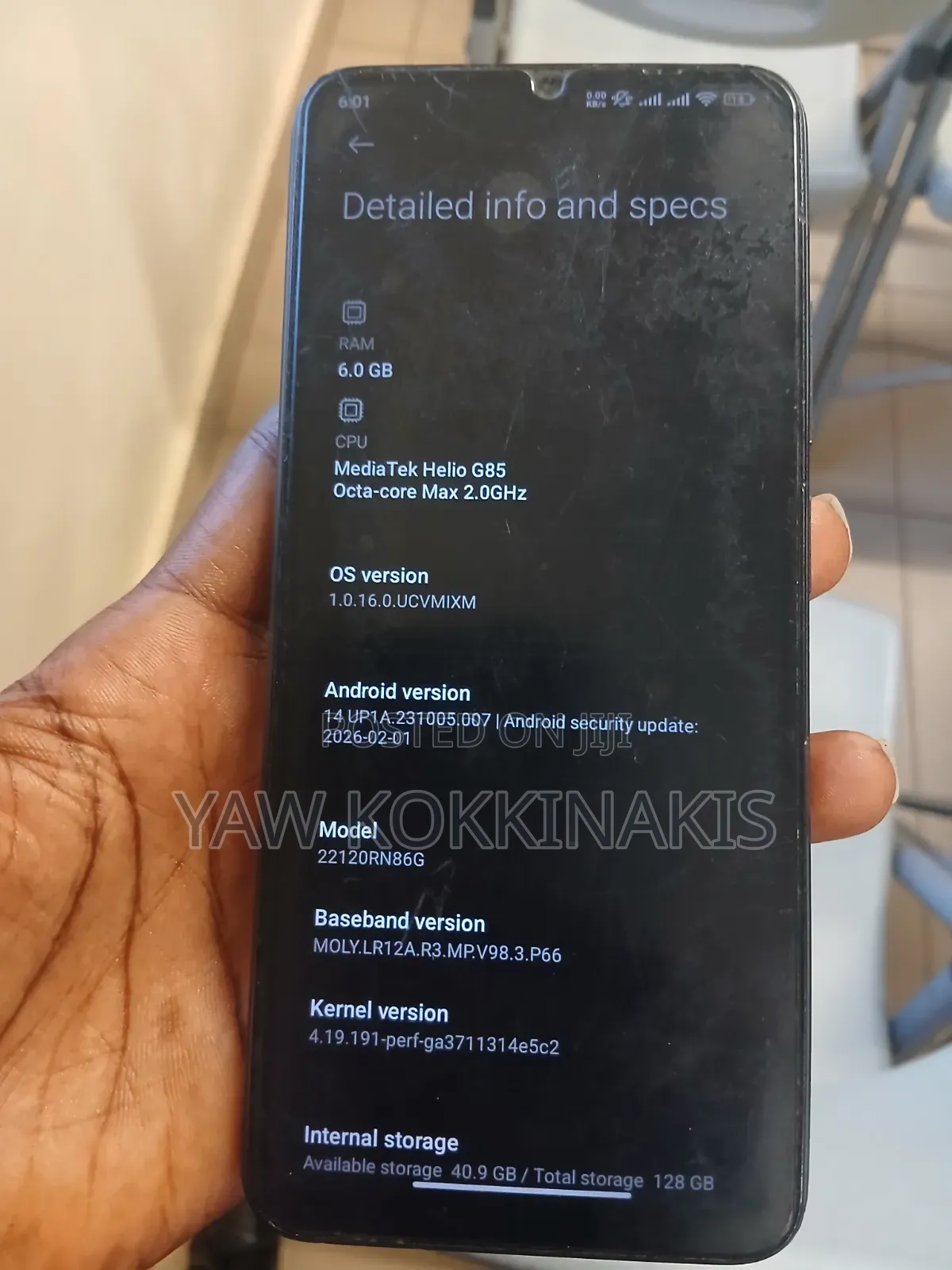 Xiaomi Redmi 12C 128 GB Gray