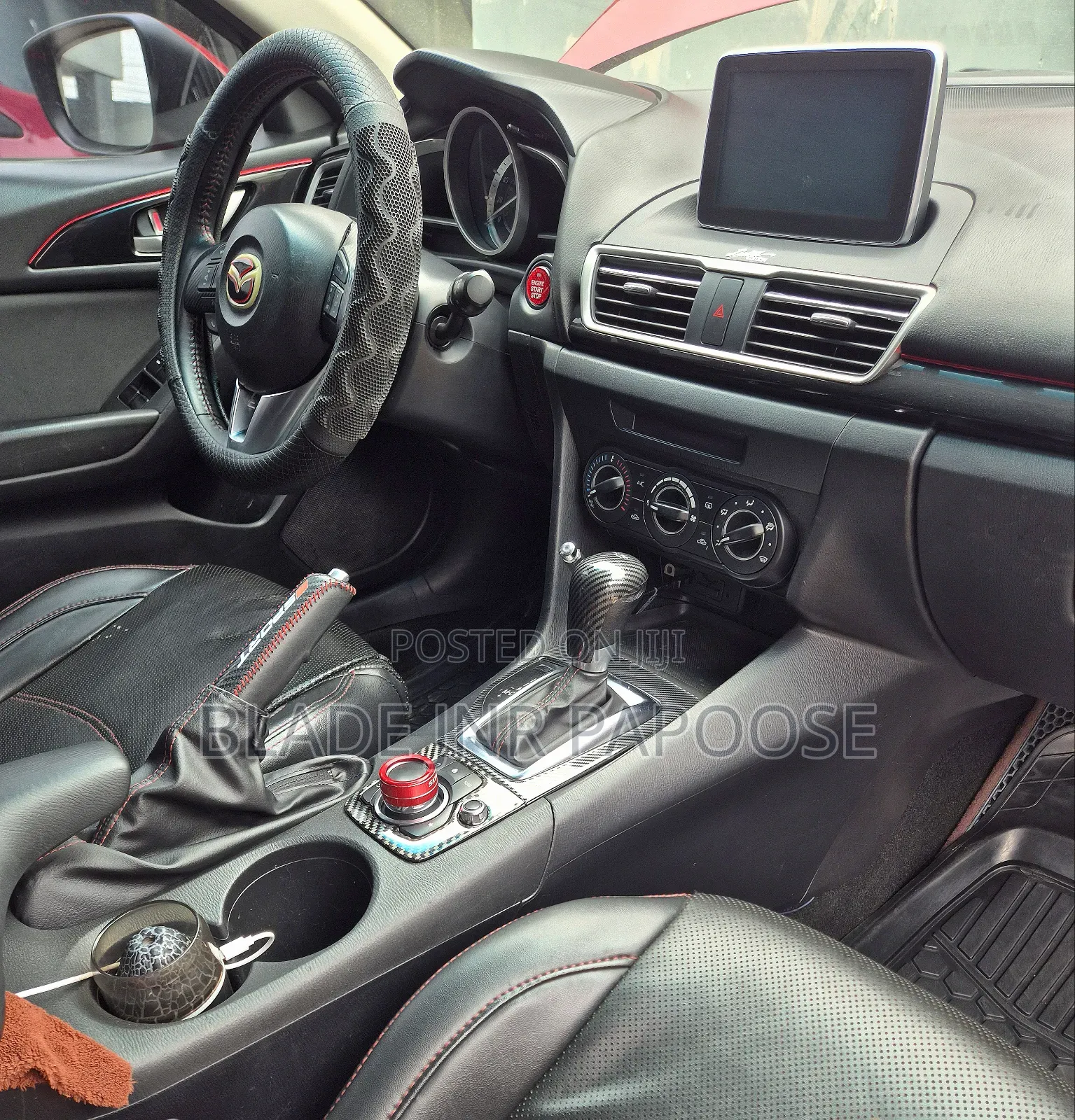 Mazda 3 2017 Red