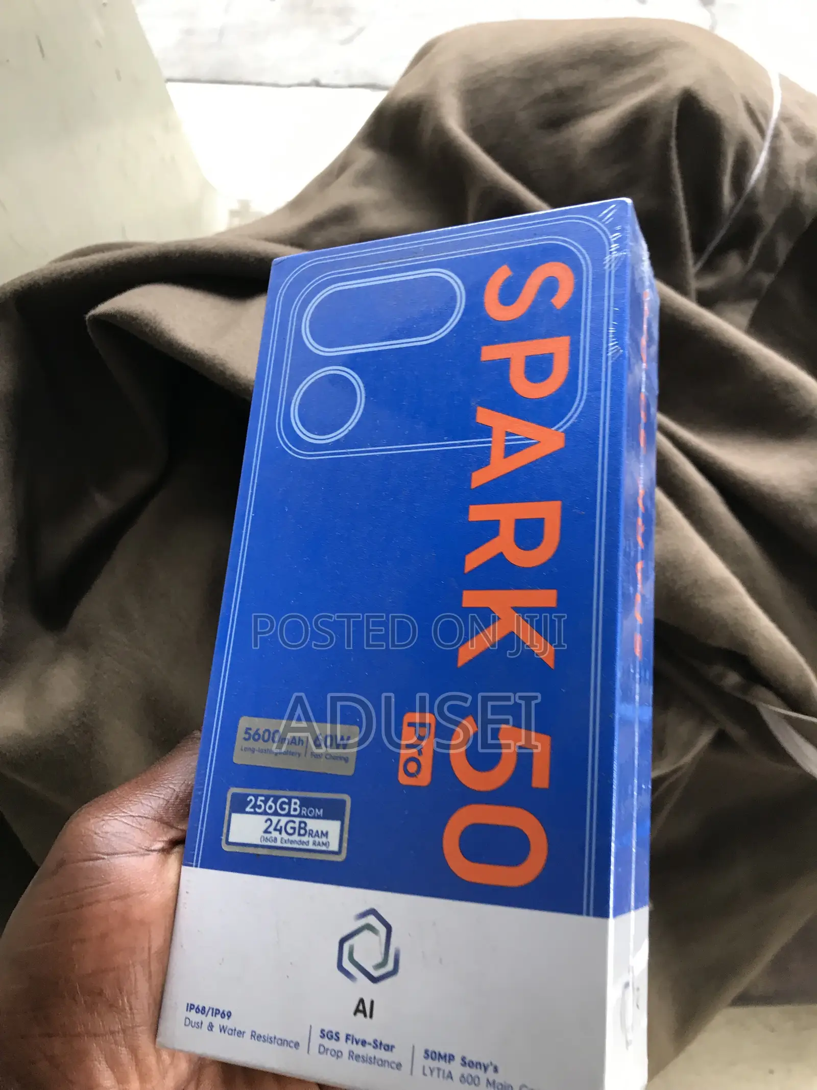 New Tecno Spark 50 Pro 256 GB Black
