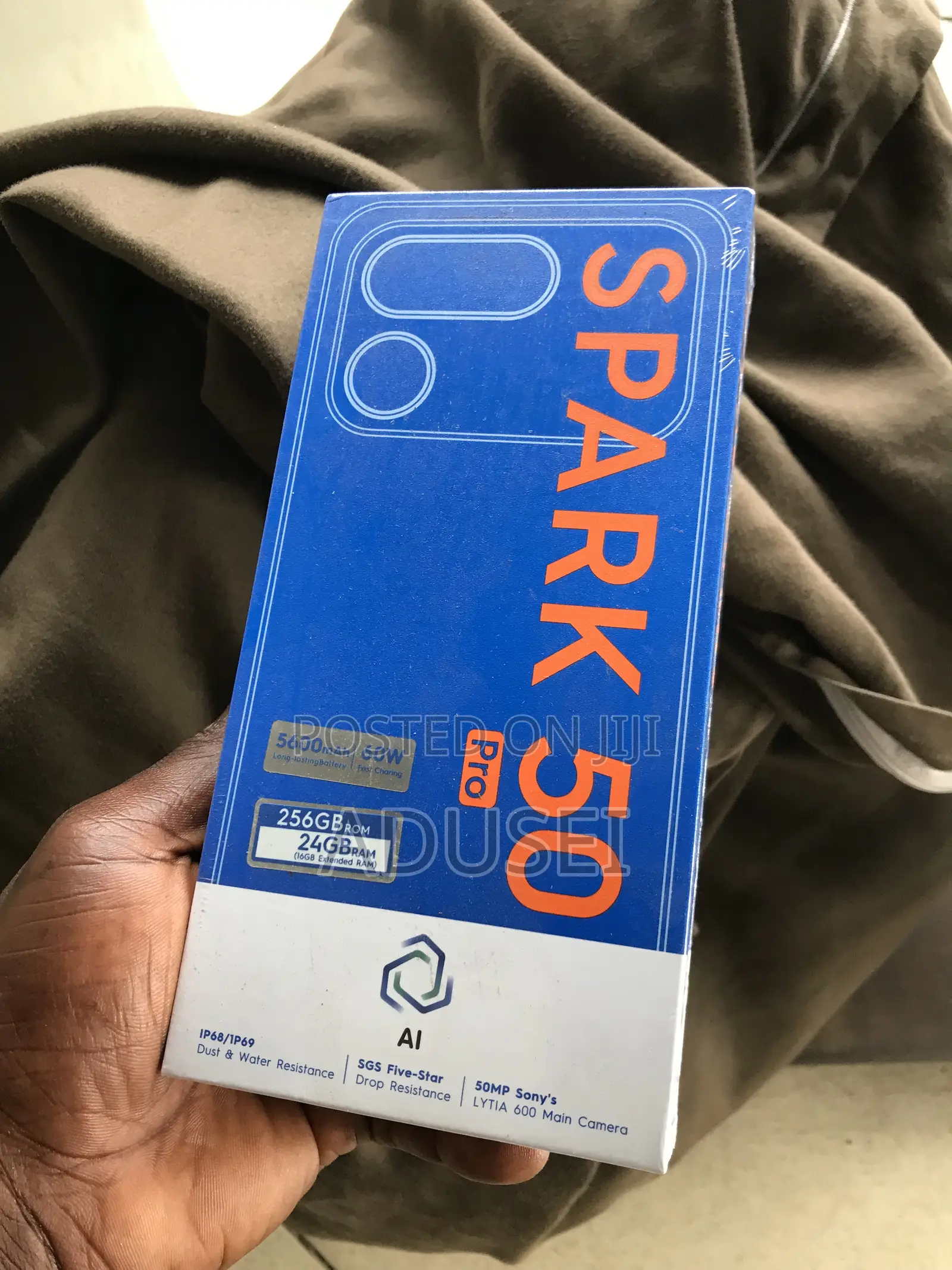 New Tecno Spark 50 Pro 256 GB Black
