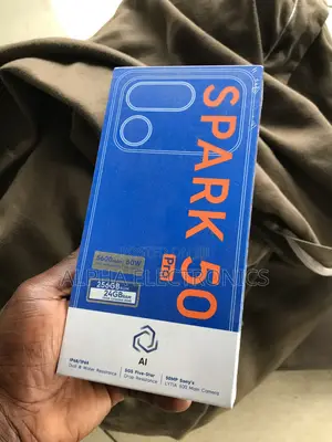 New Tecno Spark 50 Pro 256 GB Black