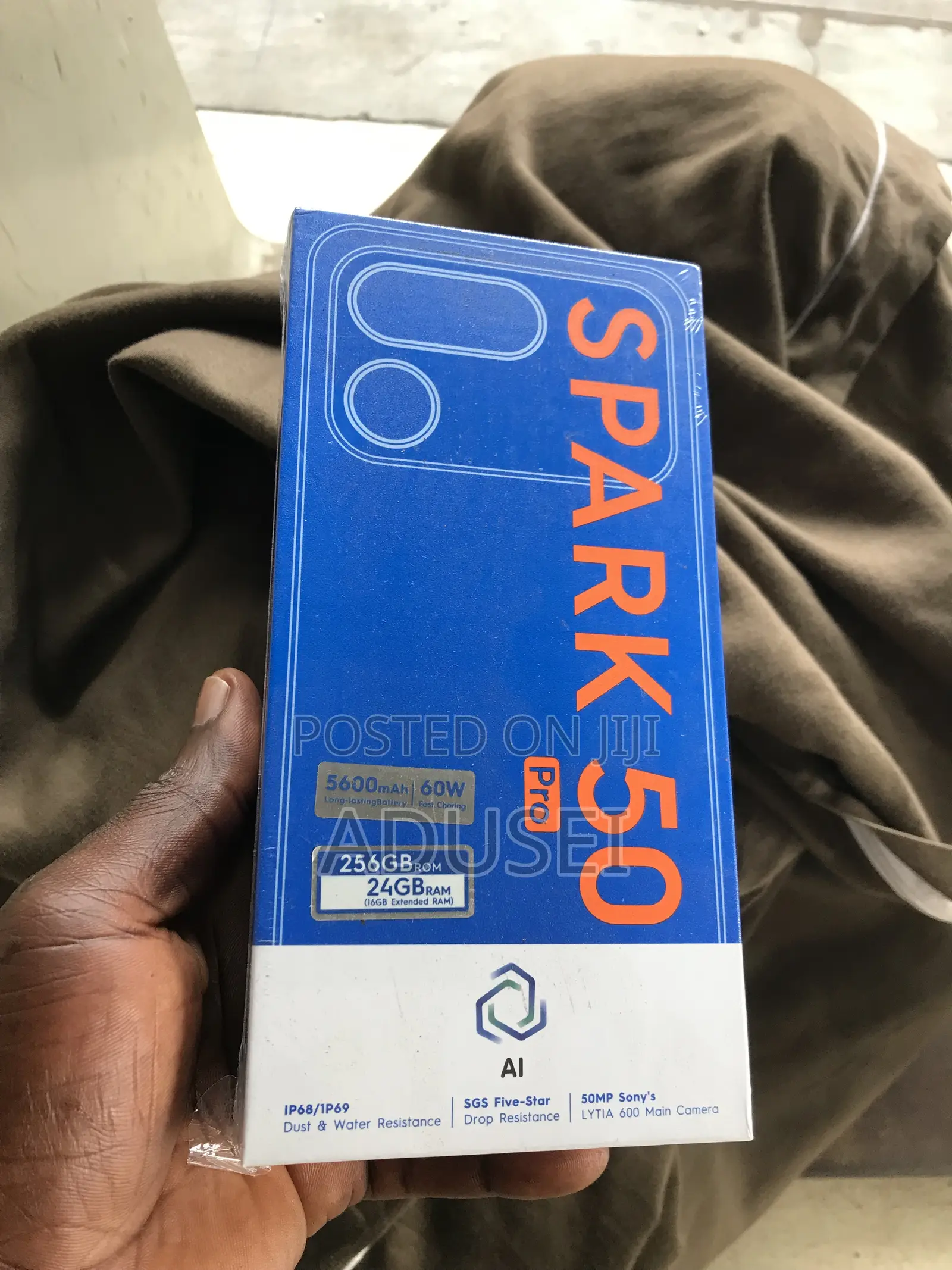 New Tecno Spark 50 Pro 256 GB Black