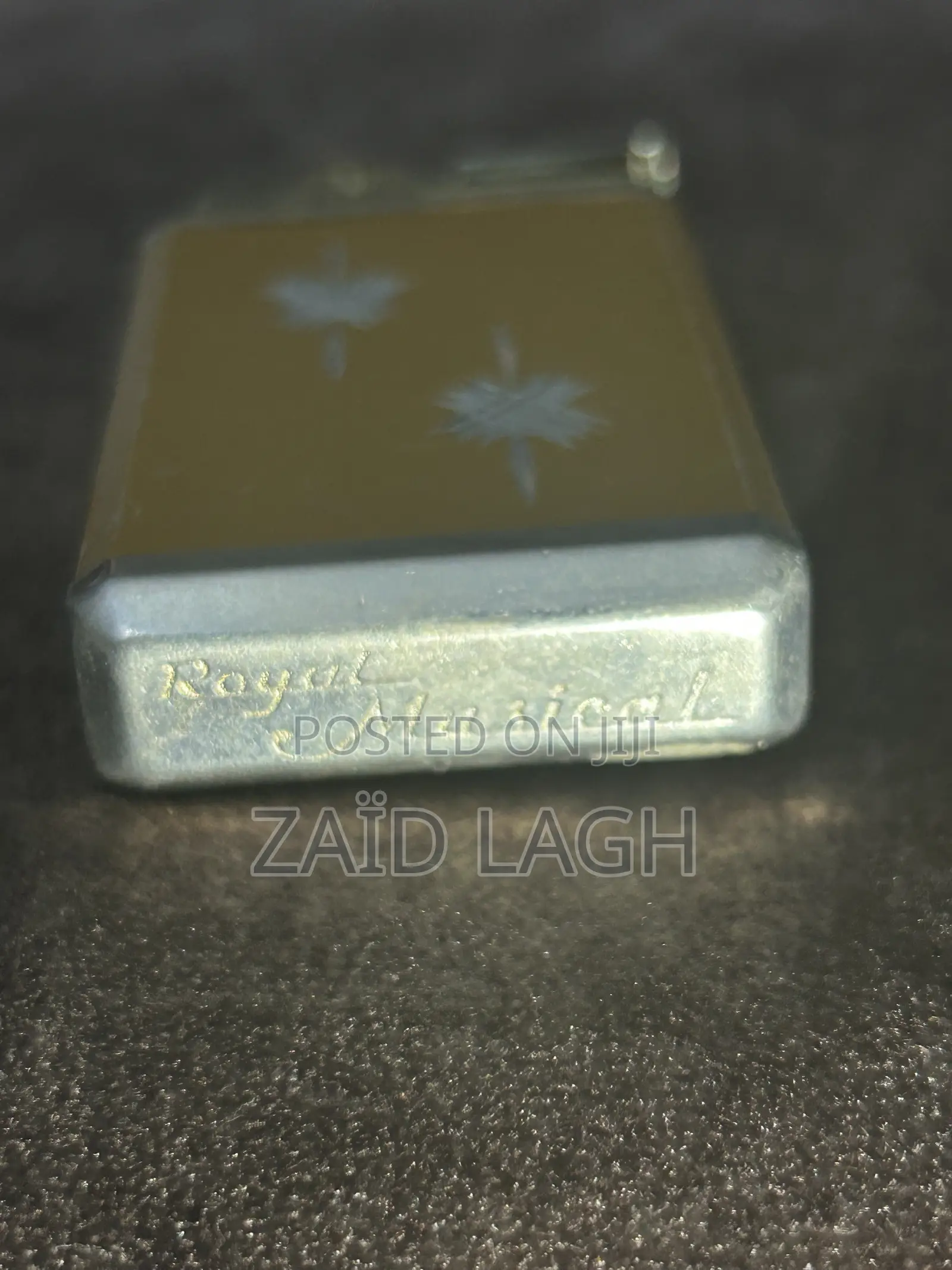 Royal Musical Vintage Butane Pocket Lighter — Japanese Musical Model