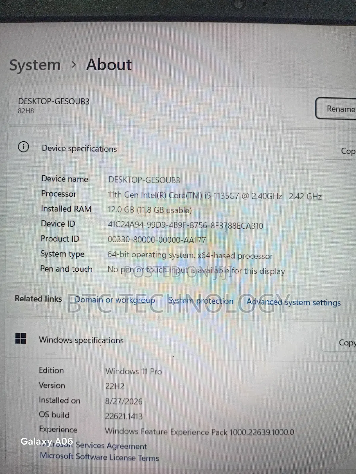 Laptop Lenovo Ideapad 3-14IIL05 12GB Intel Core i5 SSHD+SSD 256GB