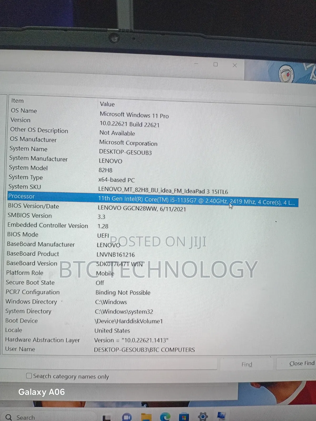 Laptop Lenovo Ideapad 3-14IIL05 12GB Intel Core i5 SSHD+SSD 256GB