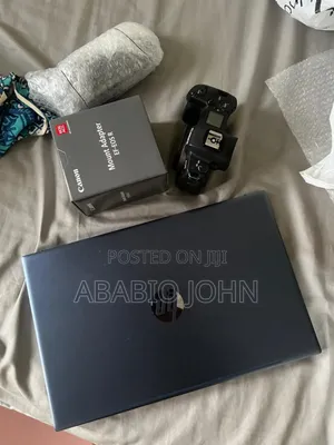 Phot and Video Camera With Laptop
