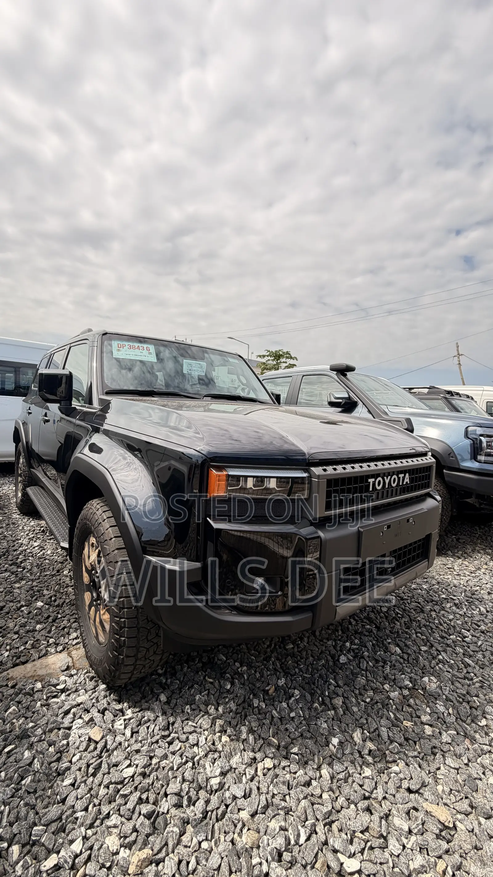 New Toyota Land Cruiser Prado 2.4 Petrol 2025 Black