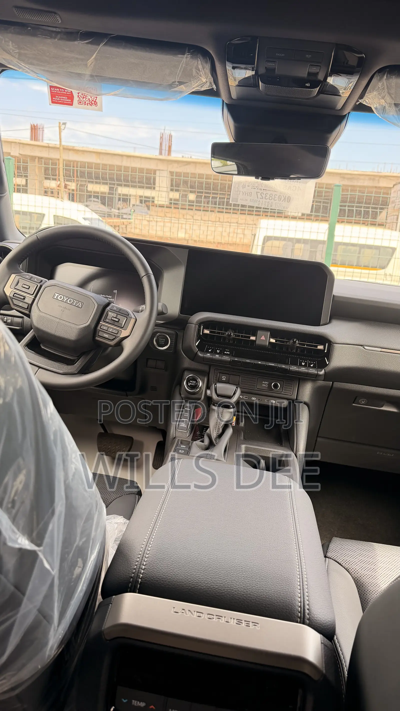 New Toyota Land Cruiser Prado 2.4 Petrol 2025 Black