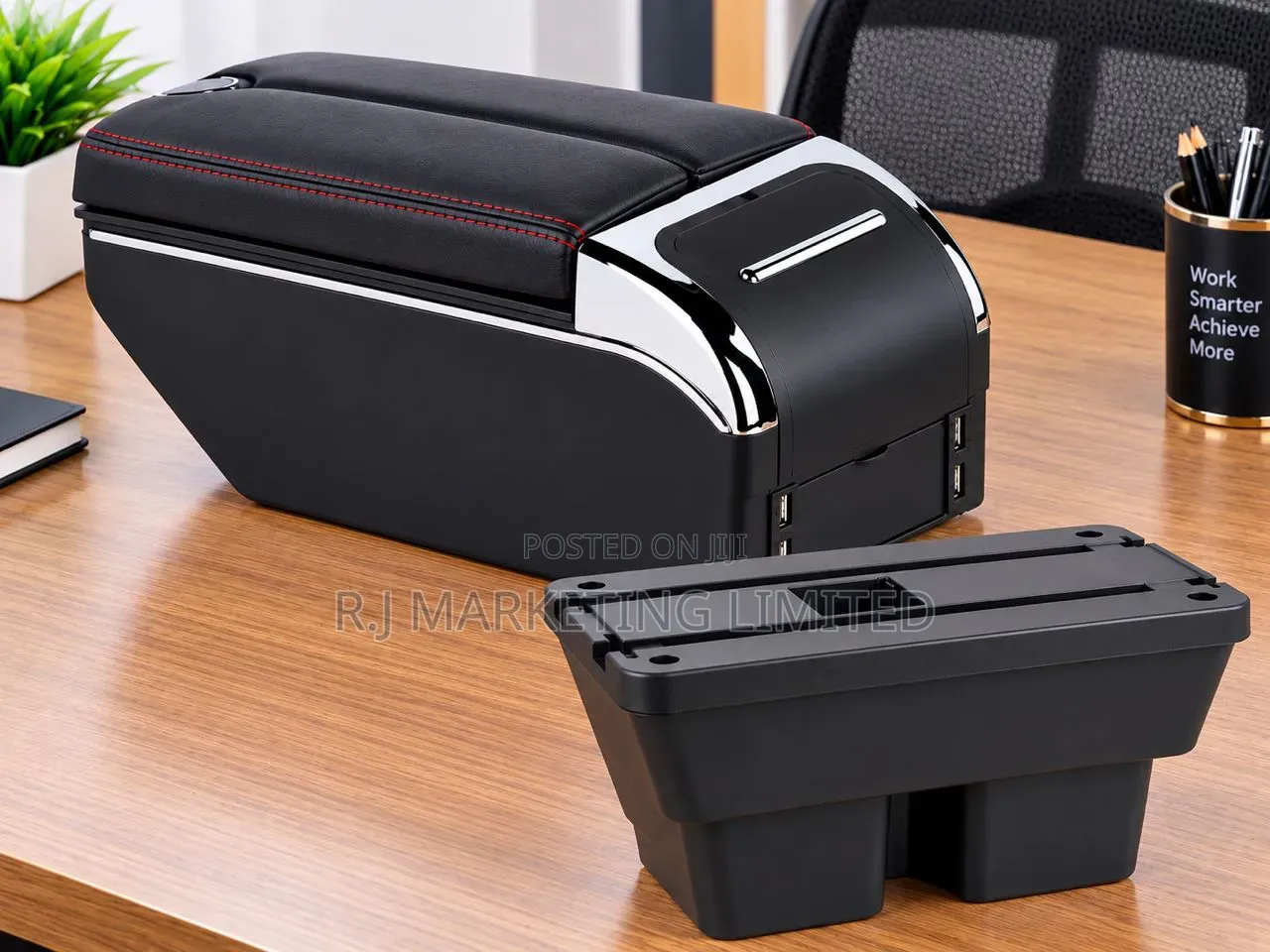 Car Universal Armrest Console Case for Cars With No Armrest