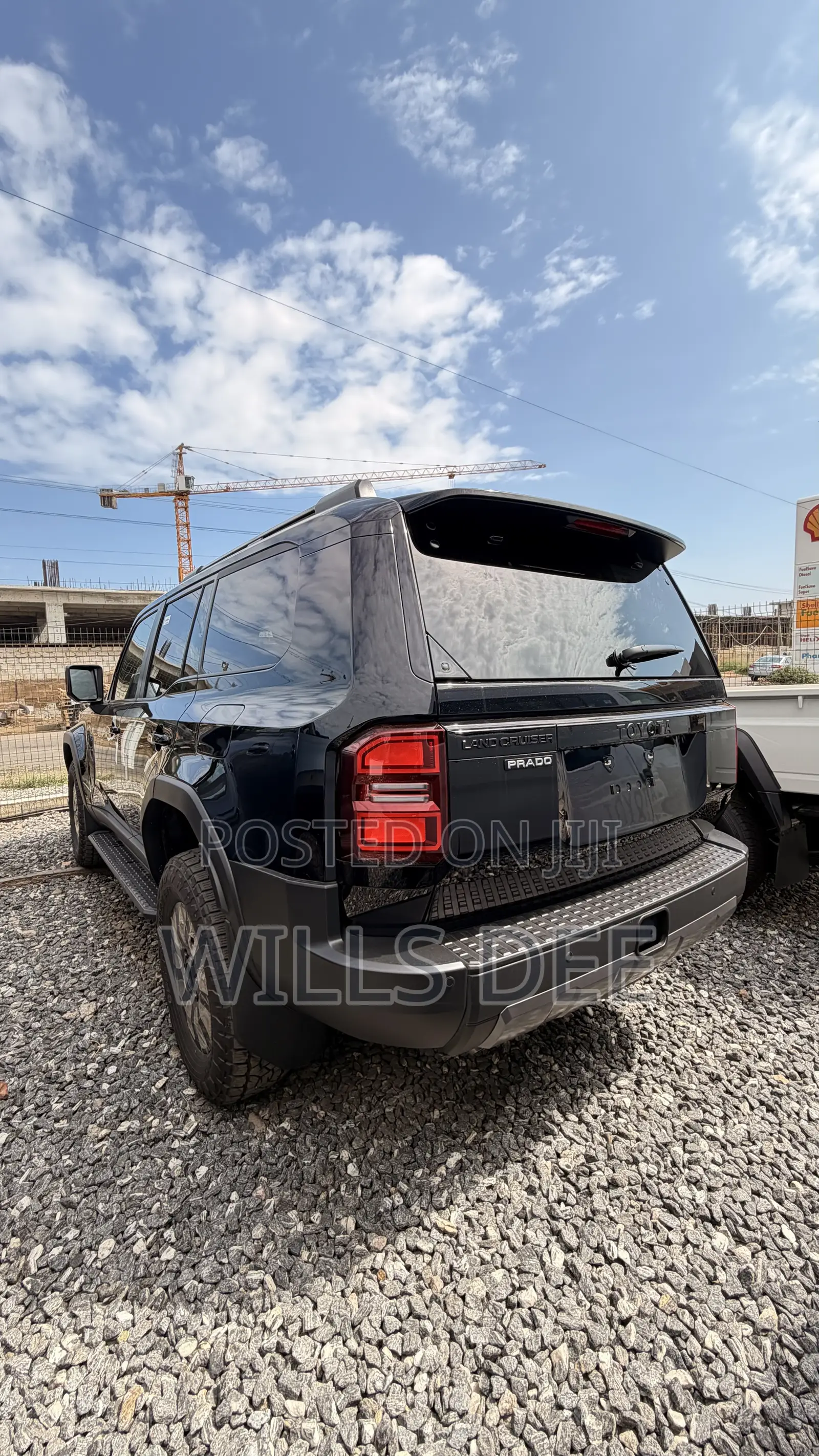 New Toyota Land Cruiser Prado 2.4 Petrol 2025 Black