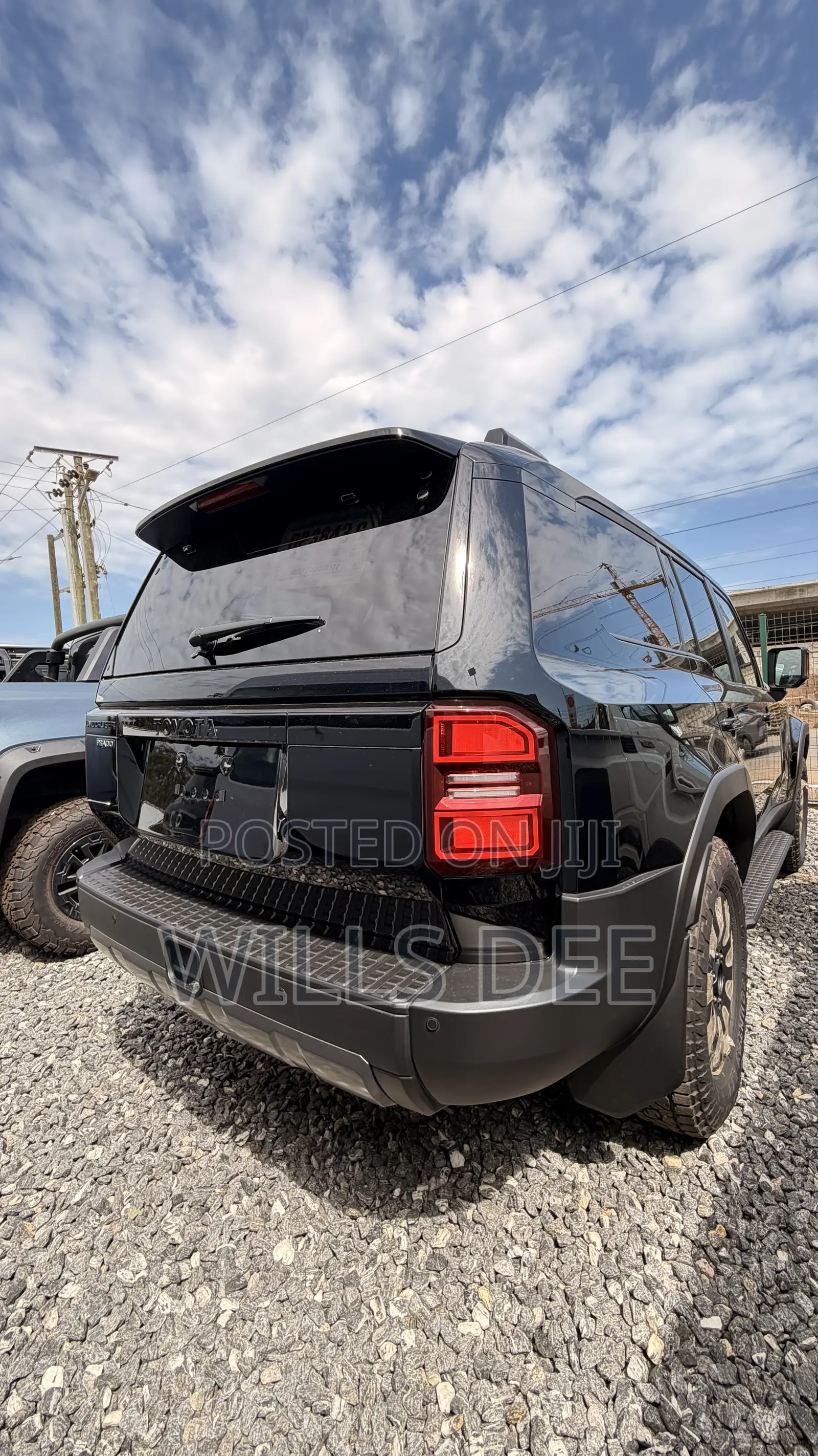New Toyota Land Cruiser Prado 2.4 Petrol 2025 Black