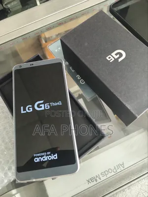 New LG G6 64 GB Black