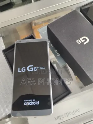 New LG G6 64 GB Black