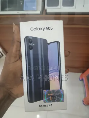 New Samsung Galaxy A05 128 GB Black