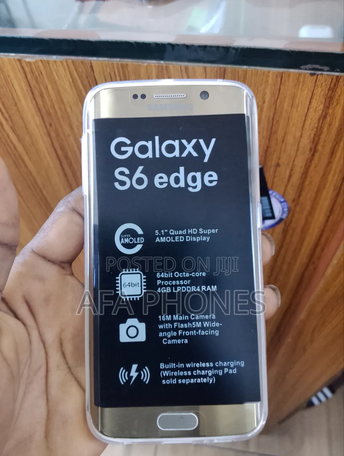 New Samsung Galaxy S6 edge 32 GB Gold