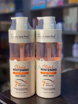 HDC Ultimate Gold Plus Strong Whitening Orange Vitamin C Body Wash