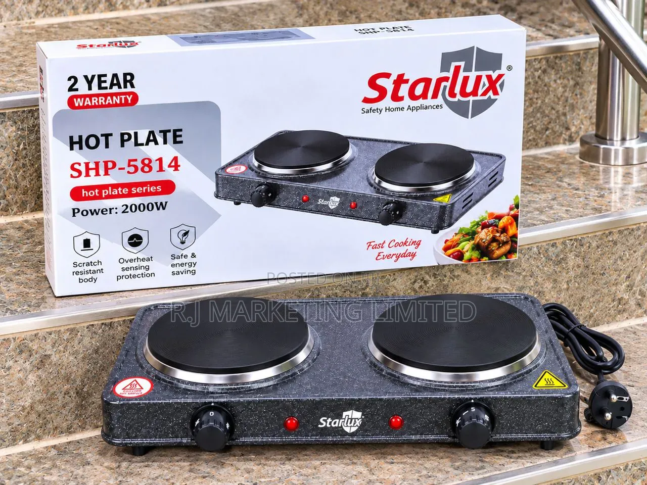 Hot Plate Electric Stove Double Burner
