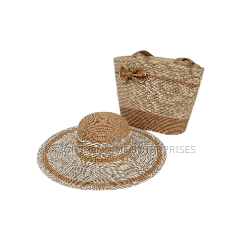 Original Weaven Bag With a Matching Hat