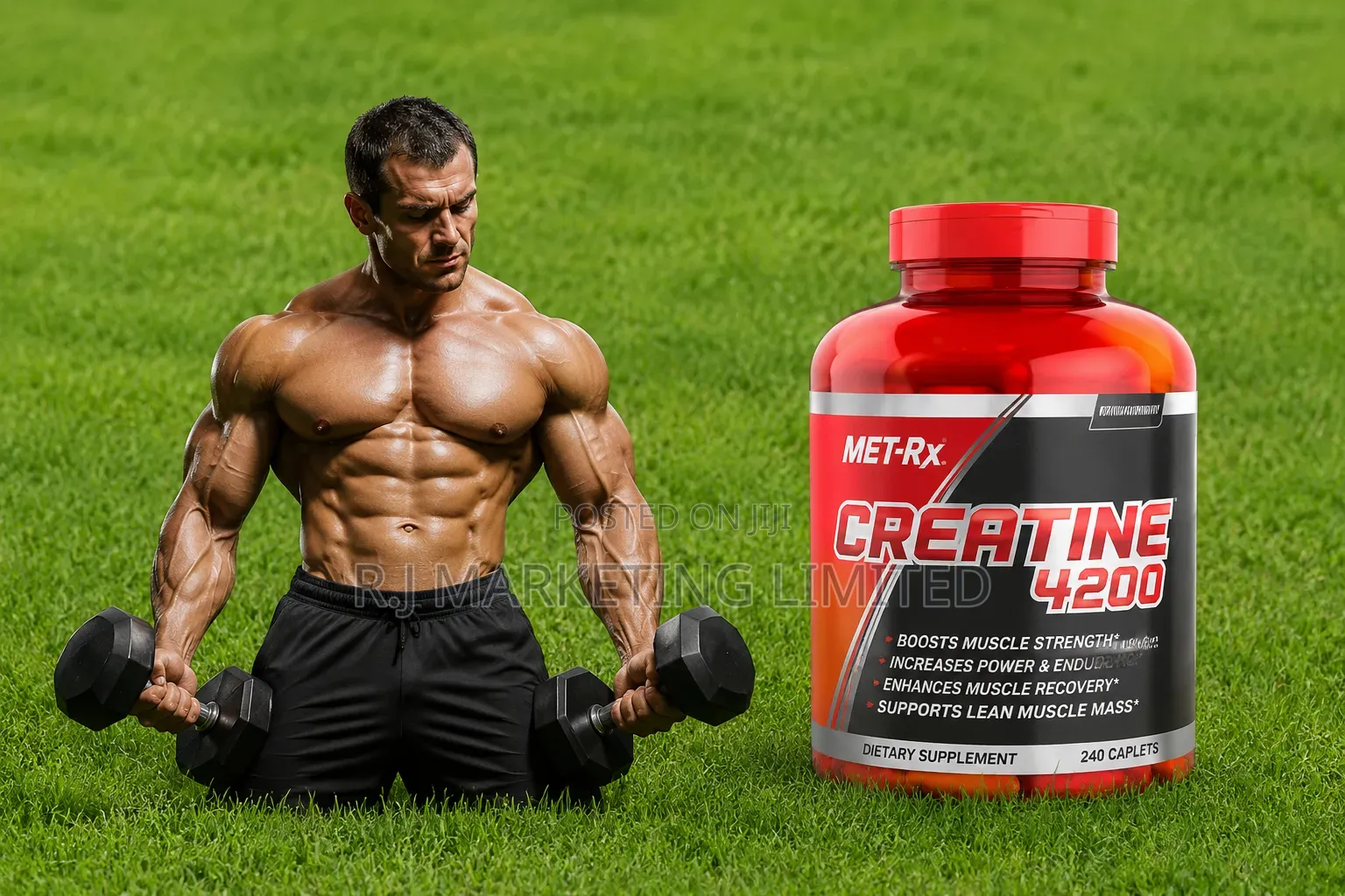Creatine 4200 Body Building, Muscle, Energy