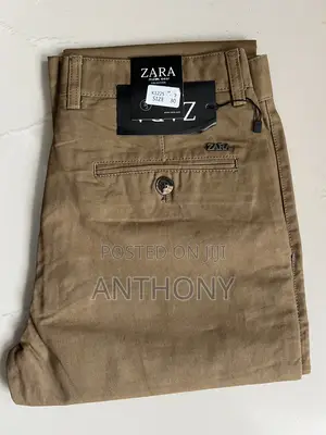 Quality Men Khaki Trousers
