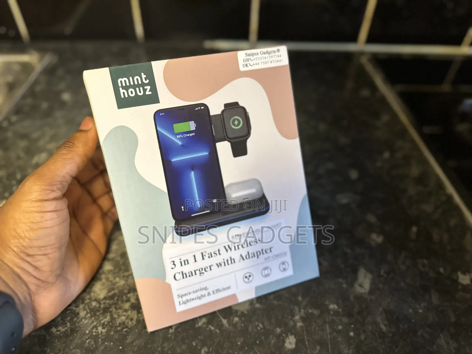 Mint Houz 3 in 1 Wireless Charger