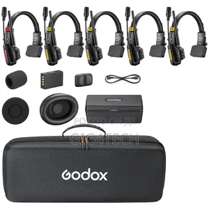 Godox SkyTalk Air 5S 5-Person Wireless Intercom Headset (2.4 GHz)