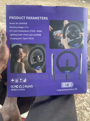 Rechargeable Ring Light