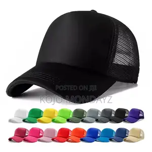 Casual Daily Sports Light Plate Half Net Baseball Cap Trucker Cap