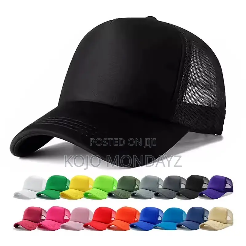 Casual Daily Sports Light Plate Half Net Baseball Cap Trucker Cap