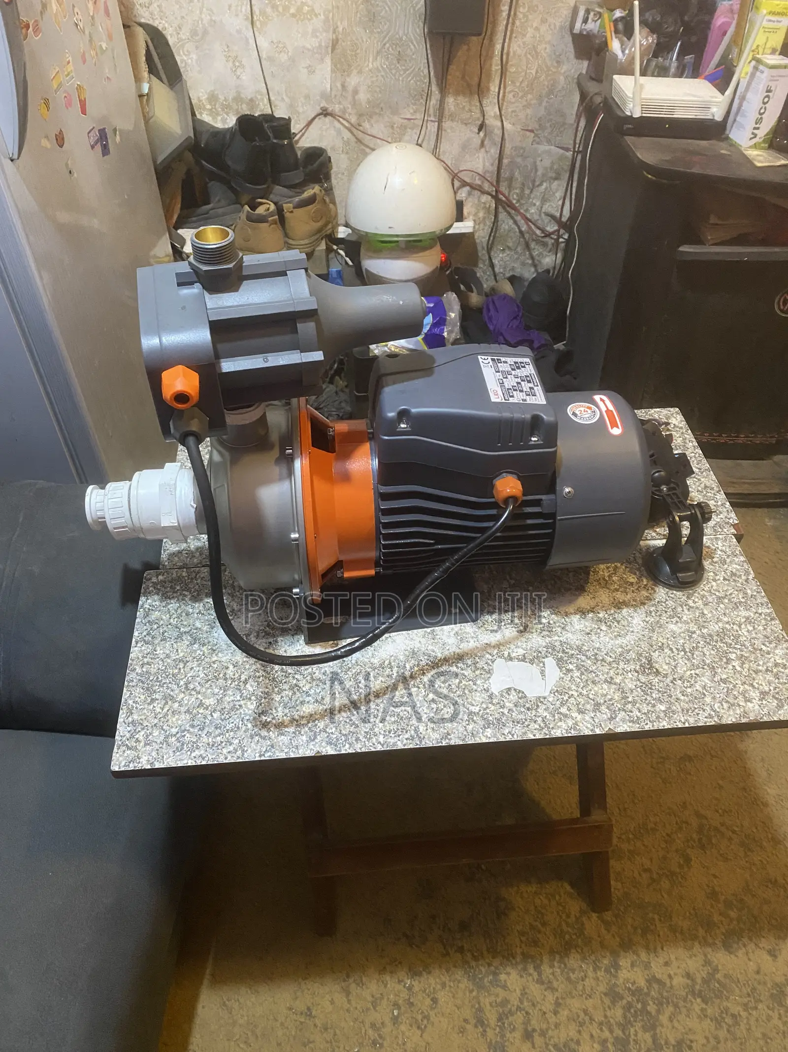 A 2.0 HP Leo Stainless Steel Jet Pump .New Type Complete.