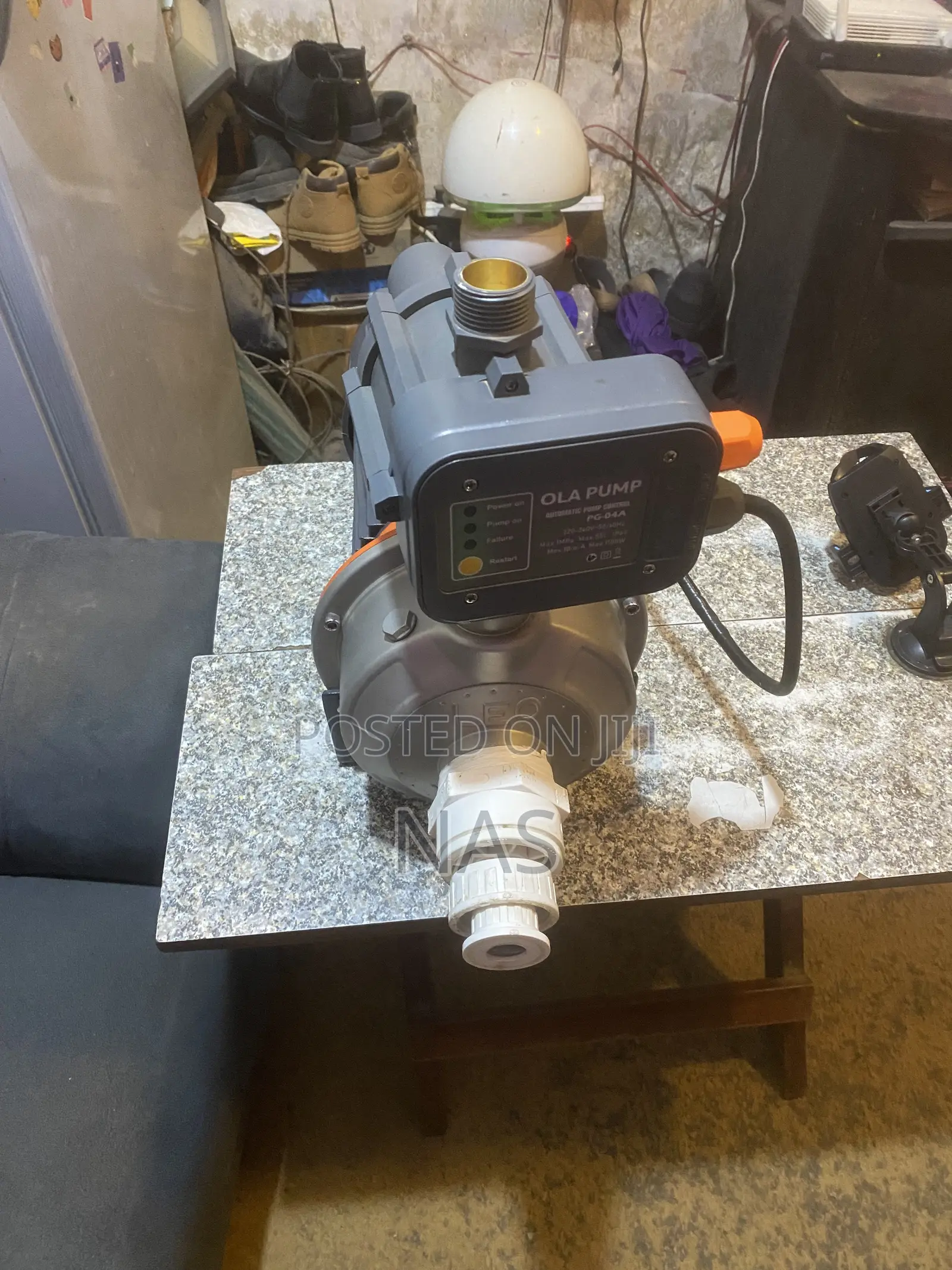 A 2.0 HP Leo Stainless Steel Jet Pump .New Type Complete.