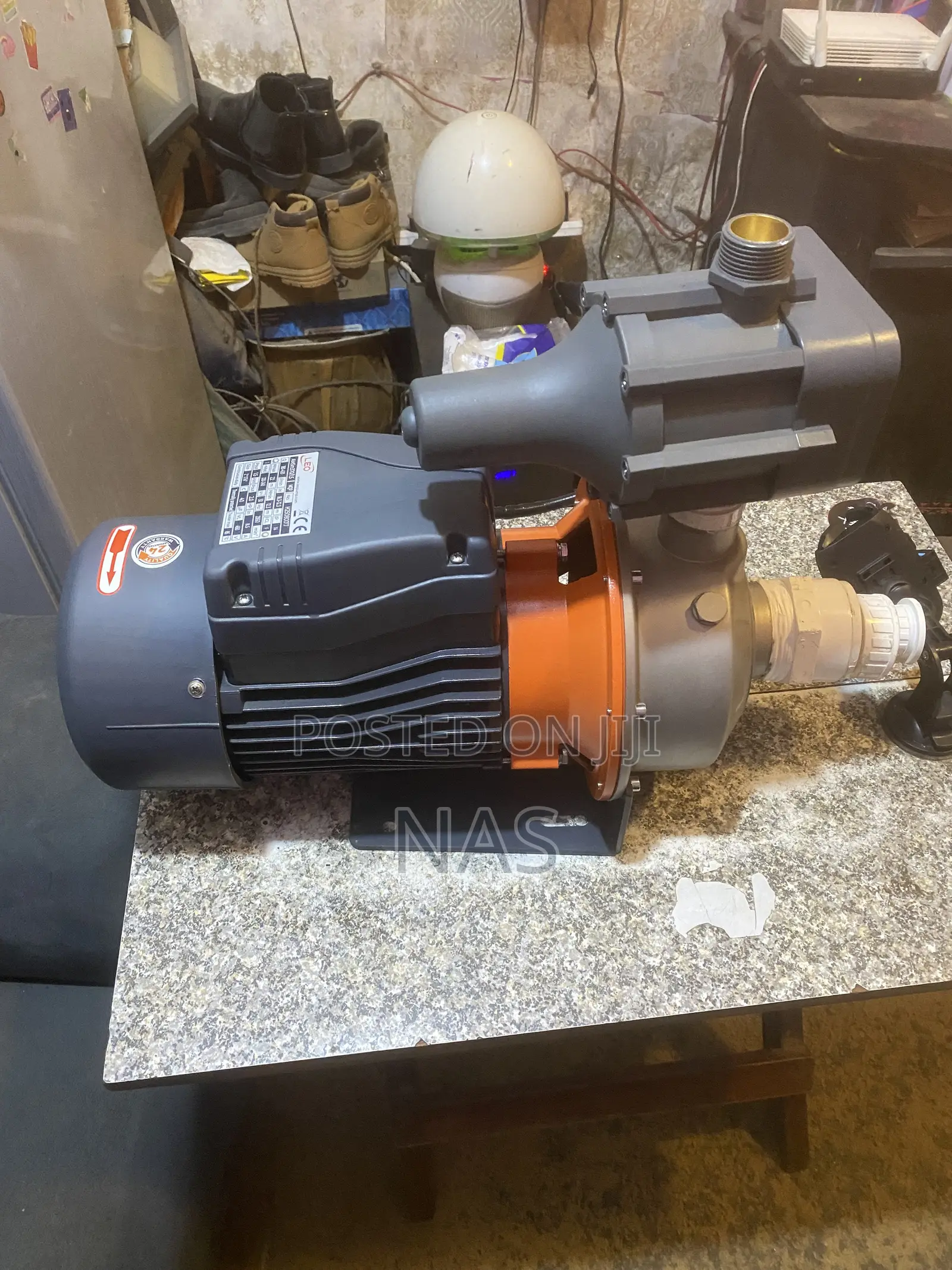 A 2.0 HP Leo Stainless Steel Jet Pump .New Type Complete.