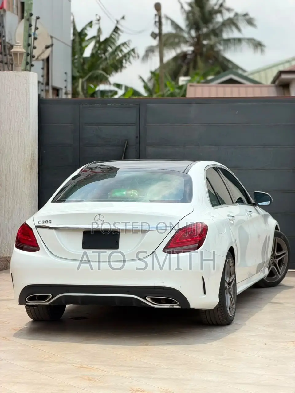 Mercedes-Benz C300 2019 White