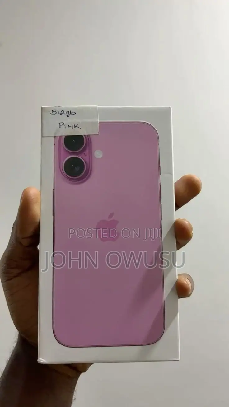 New Apple iPhone 16 256 GB Pink