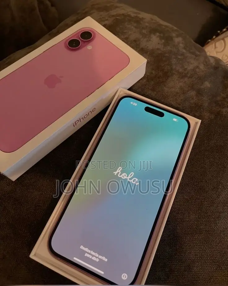 New Apple iPhone 16 256 GB Pink
