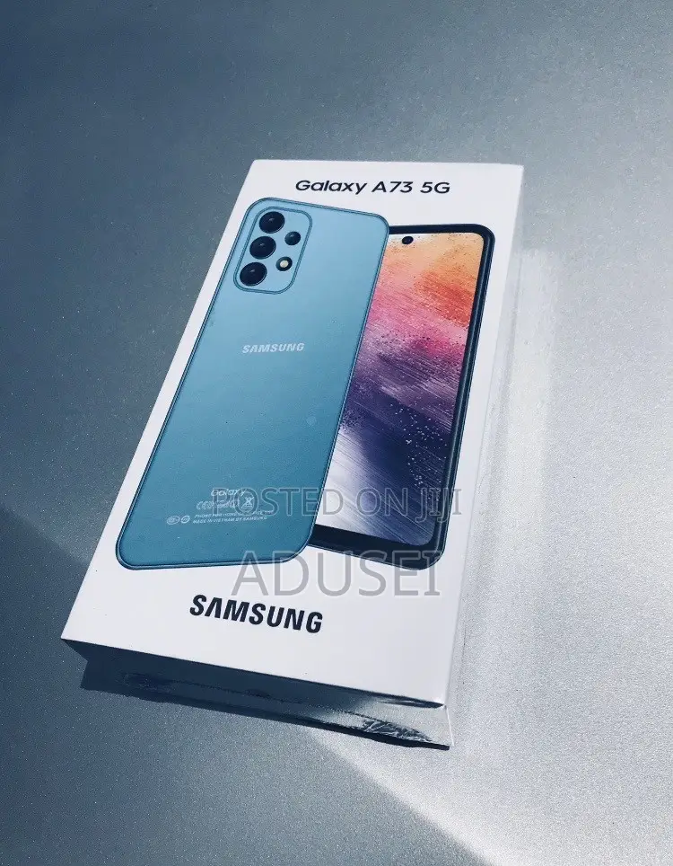New Samsung Galaxy A73 5G 256 GB Black
