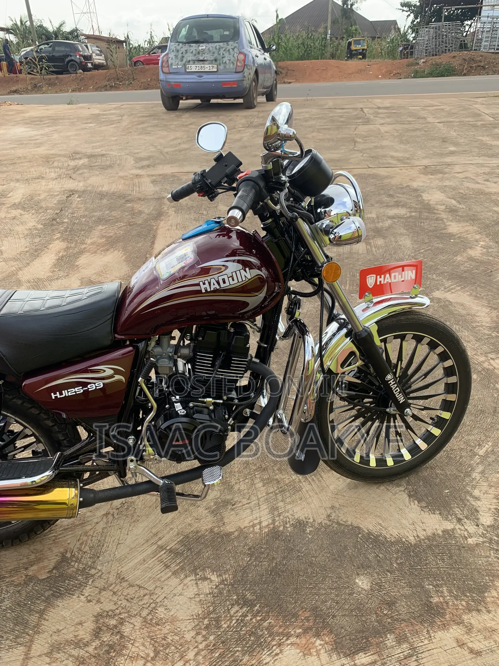 New Haojin HJ125-99 2025 Red