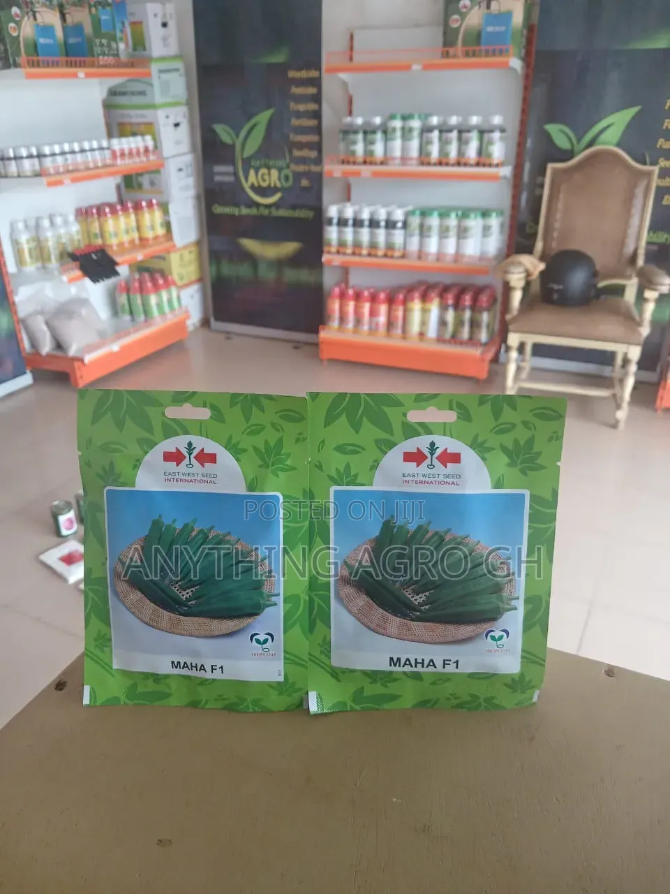 Okra Seeds (Maha F1)