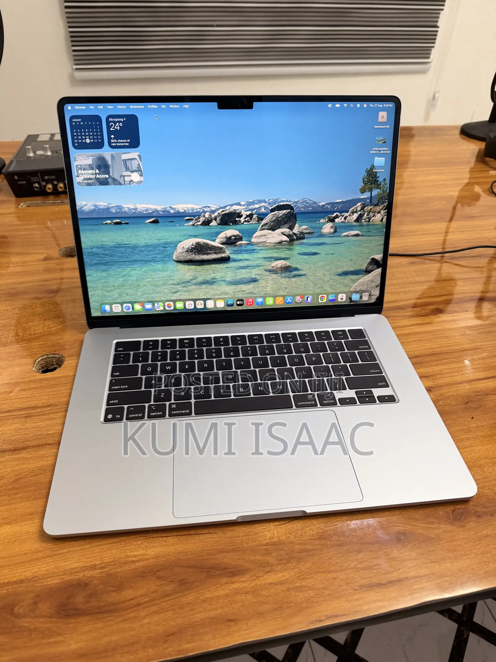 New Laptop Apple MacBook Air 16GB Apple M4 SSD 256GB