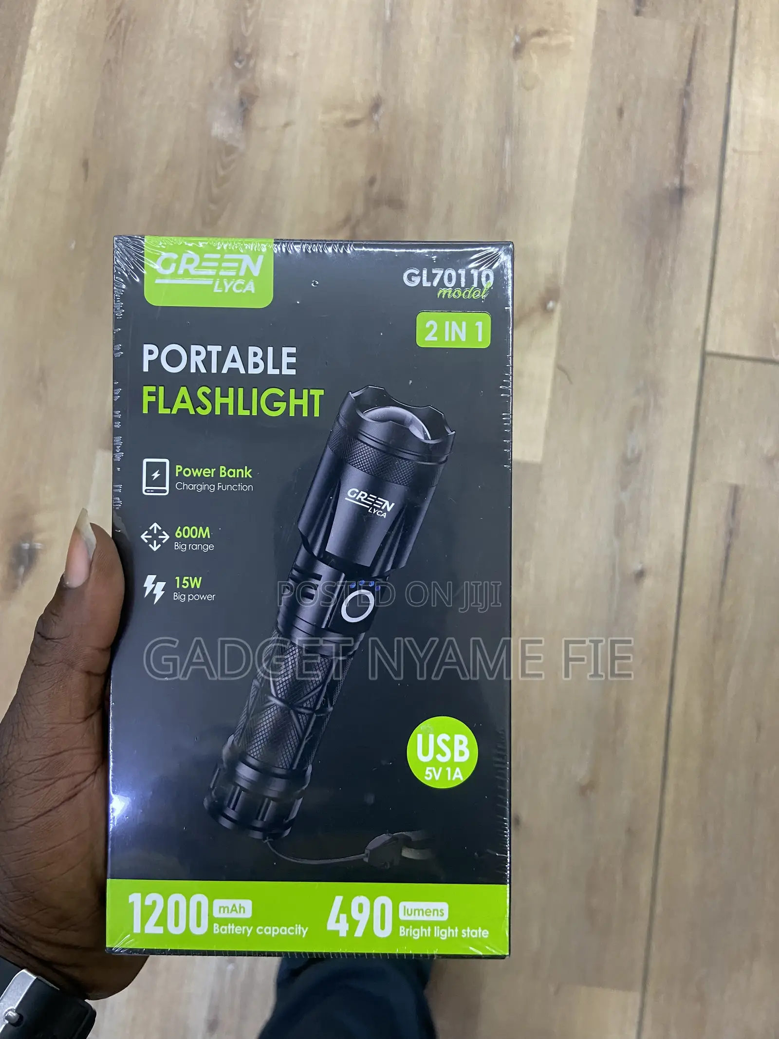 Flashlight + Powerbank