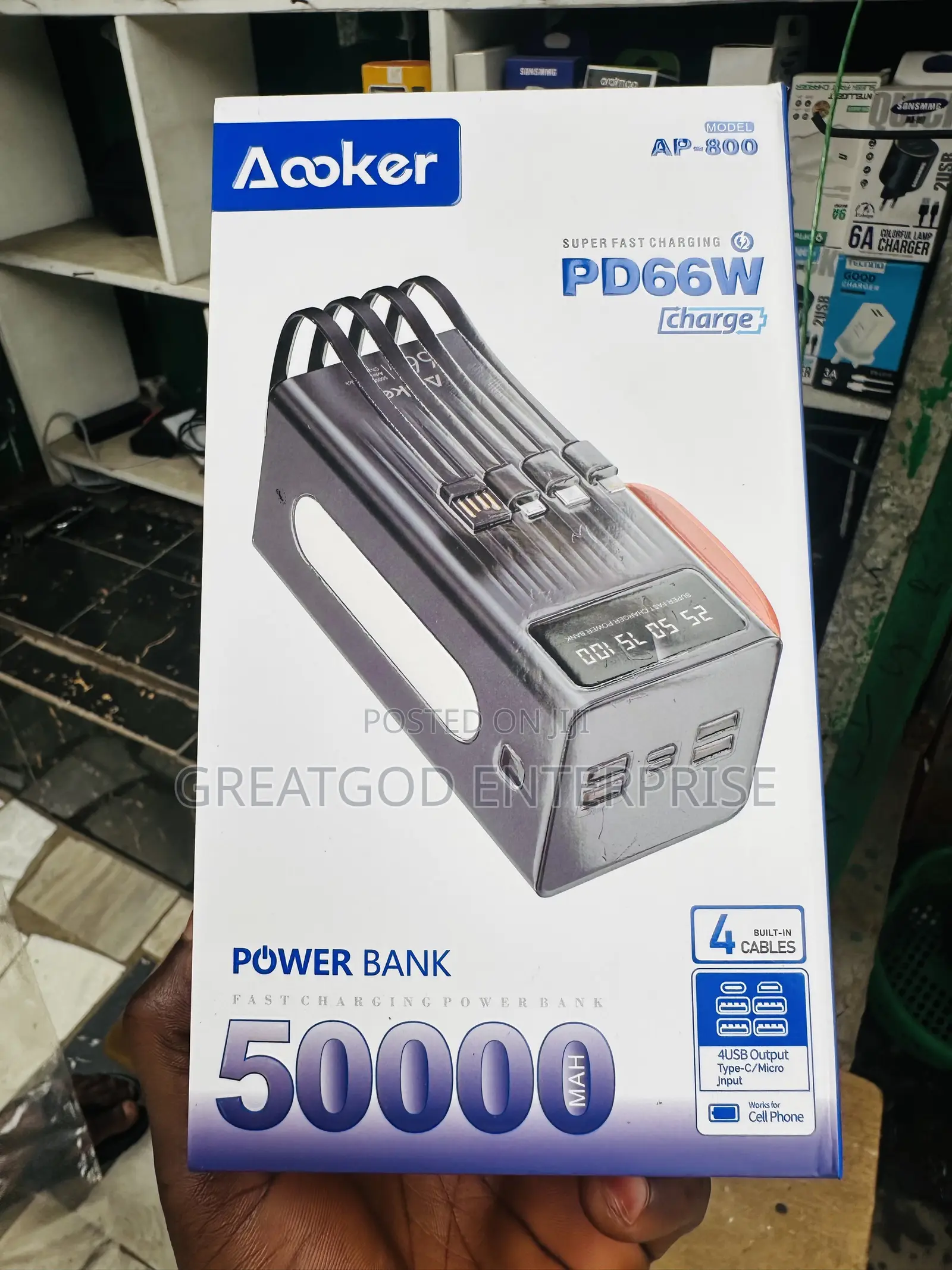 Aooker AP-800 50000mAh Power Bank