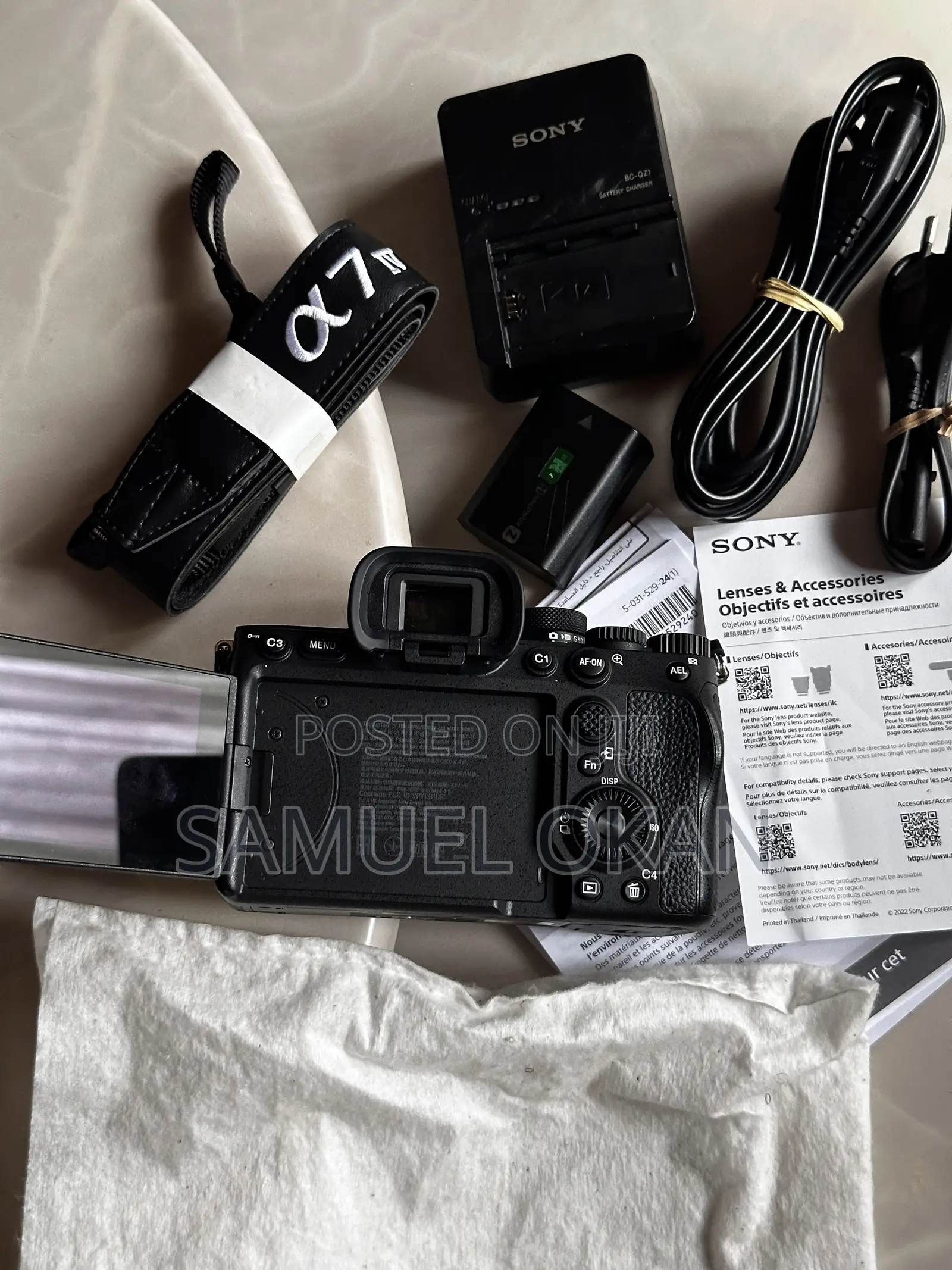 Like New Sony A7 IV Body Used 5 Times - 33MP 4k60- Under 1k Shutter -